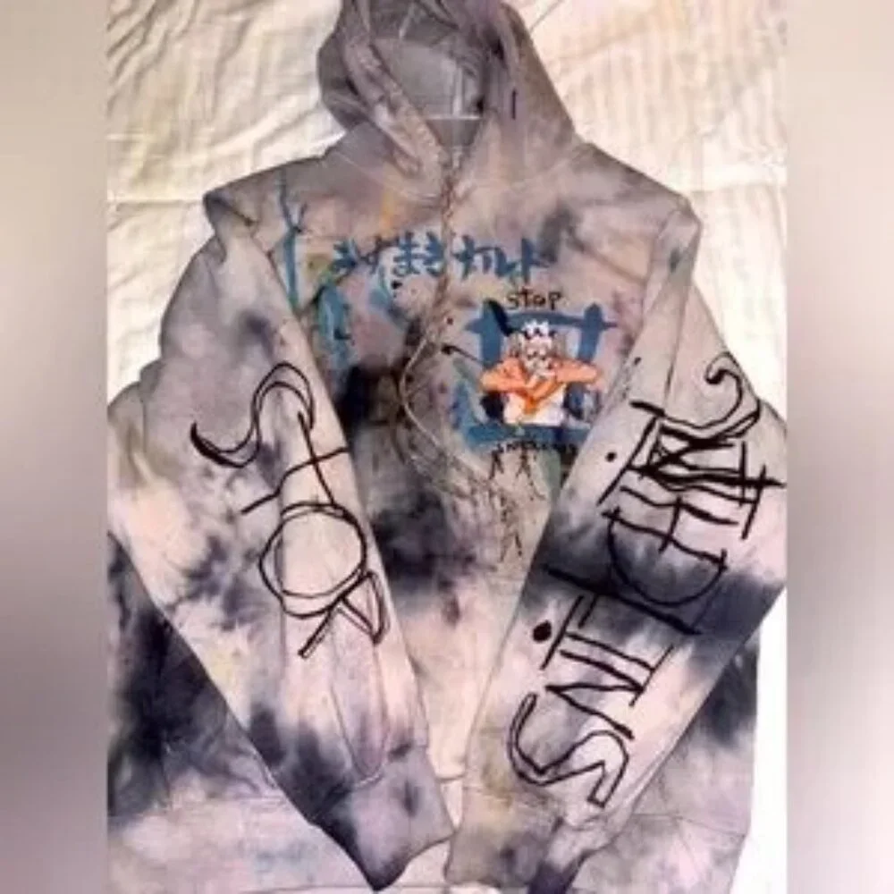 New oversized XL (XXL) hoodie from Hoody Japanese anime — rare, never worn, stop